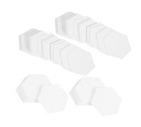 OFFSCH 400pcs Hexagon Paper Piecing Templates Quilting Shapes for Patchwork Sewing DIY Craft Projects Durable Precision Cut Sewing Aids for Quilting Enthusiasts