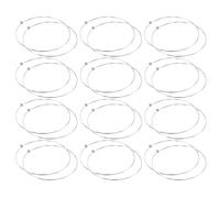 OFFSCH 40pcs E-1st Steel Acoustic Guitar Strings Set, Replacement Metal Strings for Electric Folk Guitars, Suitable for Daily Practice and Live Performance