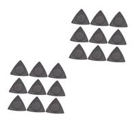 OFFSCH 40pcs Folk Guitar Picks Triangle Slip Style Abs Material Picks Guitar Accessories