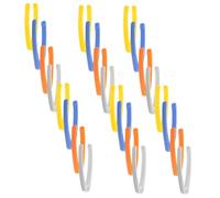 OFFSCH 40PCS Grabber Tweezers for Fine Motor Skills Development Plastic Tongs for Sensory Play Nature Exploration and Science Learning Educational Tools for Students