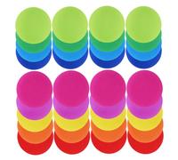 OFFSCH 40pcs Round Carpet Mark Teacher Supplies Carpet Sitting Markers Spot Markers for Classroom Spot for on for Sitting Dots Nylon