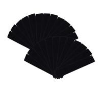 OFFSCH 40Pcs Soft Single Pen Sleeve Pouch Protective Cover Holder for Fountain Pens and Ballpoint Pencils for School Office and Travel Use