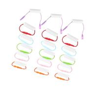 OFFSCH 40pcs Writable Daycare Labels for Name Tags for Shoes Bags Bottles Portable Safe Material Clothing Labels for School and Travel Gear Organization