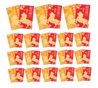 OFFSCH 48pcs Year Horse Vietnamese Red Envelopes Lucky Money Pockets with Vietnamese Text for Lunar Year Spring Festival Cultural Blessings for Overseas Chinese and International Friends