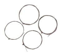 OFFSCH 4pcs Bass Guitar String Replacement Alloy Strings Steel Core for Recording and Live Performances