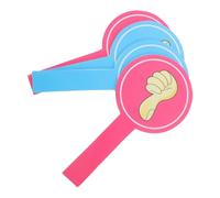 OFFSCH 4pcs Classroom Judging Boards Voting Paddles with Thumb Up and Down Symbols Foam Handheld Voting Accessories for Teacher Student Interaction and Event Supplies