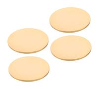 OFFSCH 4pcs Copper Stamping Concave Convex Metal Blanks for Hand-Piler Stamping DIY Crafts Wear-Resistant Copper Plates for Precise Imprints and Artistic Projects
