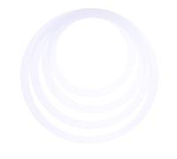 OFFSCH 4pcs Drum Mute Ring Set for Drum Kits 12-16 Inch Percussion Practice Accessory for Home and Studio Silence