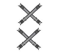 OFFSCH 4pcs Elastic Car Tissue Box Strap Headrest Napkin Holder Belt for Sun Visor Multipurpose Fixing Rope for Auto Interior Organization and Space Saving