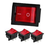 OFFSCH 4pcs Engine Rocker Toggle Switch for Petrol Generators Replacement Generator Operation Control for Outdoor and Industrial Use