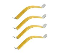 OFFSCH 4pcs Guitar String Separator for Maintenance Care Kit Metal Guitar String Spreader for Bass Ukulele Fretboard Polishing Cleaning Tools