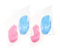 OFFSCH 4pcs Handprint and Footprint Casting Mold Kit for Newborns, Pink and Blue Non-Toxic Clay Keepsake Set, Hand Casting Kit for Memory Preservation and Nursery Decoration