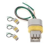 OFFSCH 4pcs Ignition Coil Pigtail Connector Harness with Pin Copper Wire High Temperature and Wear Resistant Automotive Replacement Plug for Cars Trucks Boats
