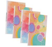 OFFSCH 4pcs Kalimba Introductory Sticker Music Note Stickers Key Kalimba Thumb Piano Keyboard Decal Easy to Install and Use