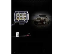 OFFSCH 4Pcs LED Headlight Bulbs White Light High Brightness Fog Drl for Car Motorcycle Off-road with Heat Dissipation and Low Power Consumption