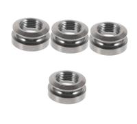 OFFSCH 4pcs Left Handed Acoustic Guitar Strap Locks Button Pins Guitar Accessories