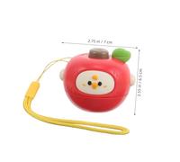 OFFSCH 4pcs Lightweight Fruit Spinning Top for Educational Gyro for Interactive Group Play Design Enhances Grip and Color Recognition in Kindergarten and Family Games