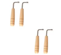 OFFSCH 4pcs Lyre Harp Wrench Professional Tune Tool for Tuning Portable Design Smooth Grip for Comfortable Use Essential Accessory for Musicians