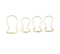 OFFSCH 4pcs Metal Butterfly Thumb Plectrum Guitar Finger Picks Wire Style Bass Picks Adjustable Guitar Plectrum Metal Accessories