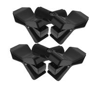 OFFSCH 4pcs Microphone Clip Stand Holder Clamp Microphone Clips Mic Holder for Accessories Suitable for Gaming Mic