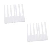 OFFSCH 4pcs Professional Piano Keytops Repairing Tool Piano Keyboard Stencil for Pianist