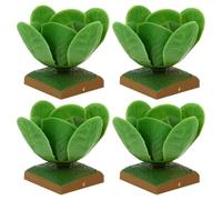 OFFSCH 4pcs Realistic Cabbage Play Food, Imitation Vegetable Models for Educational Pretend Play, Sturdy ’s Kitchen Role-playing Accessories