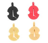 OFFSCH 4pcs Tiny Violin Mute Violin Practice Silencers Special Mute for Violinists Rubber Fiddles for Nighttime Practice