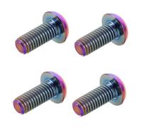 OFFSCH 4pcs Titanium Alloy Inner Hexagonal Screws for Bike Water Bottle Cage Lightweight and Strong Bicycle Cup Holder Bolts for Secure Mounting Road Mountain and Commuter Bikes