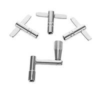 OFFSCH 4pcs Way Chuck Key Drum Tuner Key Set t z Shape Drum for Set Metal Accessories for