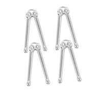 OFFSCH 4pcs Zinc Alloy Drumstick Charms for Jewelry Making Handcrafted Pendants for Bracelet Necklace Earrings Creative Music Instrument Accessories for Expressing Musical Passion