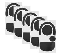 OFFSCH 5 Sheets Mouse Feet Skates Pads Compatible with Gpw Third Fourth Generation - Replacement Glide Stickers Self-Adhesive for Computer Mouse - Non-Slip Gaming Accessory DIY Pad Supply