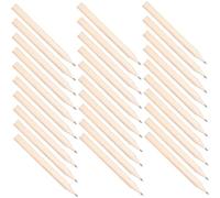 OFFSCH 50 pcs Short Wooden Pencils for Round Fat Mini Hb Pencils for Beginners Ergonomic Grip Writing Tools for Students Compact Multipack