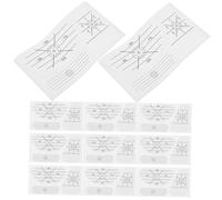 OFFSCH 50 Sheets Golf Tape for Swing Golf Club Impact Labels for Clubs for Irons White