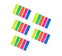 OFFSCH 500pcs Colored Sticky Memo Notes Flags Tabs Strong Adhesion Self-stick Note Pads with Smooth Ink-friendly Paper No Residue Removable Page Markers for School Office Organization and