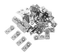OFFSCH 50PCS Aaa Battery Spring Contact Plates Metal Positive Negative Conversion Springs for Remote Control and Battery Holders Enhanced Conductive Terminals for Stable Power