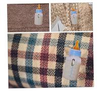 OFFSCH 50Pcs Nursing Bottle Shaped Wooden Buttons for Sewing DIY Crafts Smooth Round Edges Decorative Buttons for Clothes Sweaters Hats Scarves Multi-use Novelty Accessories