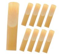 OFFSCH 50pcs Saxophone Reeds Hand-made Reeds for Alto Saxophone Instrument Accessories for Beginners and Practice Sessions