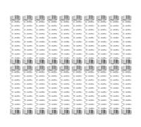 OFFSCH 50pcs Stainless Steel Pen Spring - Gel Pen Compressed Spring Replacement For Ballpoint Click Mechanism - Mechanical Ballpoint Refills For Stationery & Diy Projects