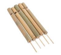 OFFSCH 5pcs Bamboo Bird Whistle Slide Flute Instrument Mimics Warbler Calls for Outdoor Fun in Parks Forests Farms Party Games