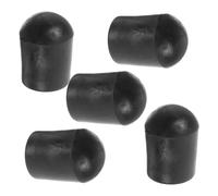 OFFSCH 5pcs Cello Endpin Stoppers Anti-slip Rubber Tips for Double Bass Essential Protector for Cello Endpin and Foot Durable Accessories for Performances