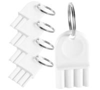 OFFSCH 5pcs Commercial Paper Towel Dispenser Keys Toilet Holder Replacement for Bathroom Accessories Easy to Use and Compatible with Jumbo Toilet Dispensers and Secure