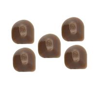 OFFSCH 5pcs Flute Key Pads Button Pads Lightweight Flute Accessories for Easy Installation Replacement Compact Storage Easy to Clean for Musicians