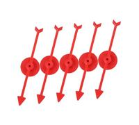 OFFSCH 5pcs Plastic Rotating Arrow Accessories for Board Games Lightweight for Spin Wheel DIY Teaching Tool for Parties Family Gatherings Education and Carnivals
