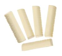 OFFSCH 5pcs Premium Replaceable Slotted Mandolin Nuts String Support for Enhanced Tone Sustain Mandolin Accessories for Musicians