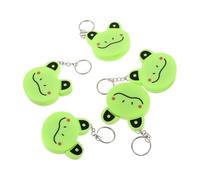 OFFSCH 5pcs Retractable Soft Tape Measure with Cartoon Animal Design Dual-sided Flexible Sewing Tape for Body Cloth Tailoring Portable Keychain Accessories for Craft and Measurement Tasks