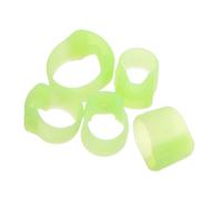 OFFSCH 5pcs Silicone Pipa Fingertip Protectors for Adults Finger Nail Guards for Stringed Instruments Reduce Finger Fatigue Enhance Sound Quality Compatible with Pipa and Zither