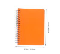 OFFSCH 5Pcs Spiral Notebooks Portable Coil Notepad for Students and Work Solid Color Mini Notepad with Smooth Paper for Note Taking and Academic Use Mixed Colors