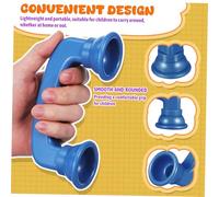 OFFSCH 5pcs Telephone Handsets for Bright Colored Abs Whisper Phones for Early Phonics Practice Lightweight and Speech Learning for Homeschooling Pretend Play