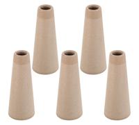 OFFSCH 5pcs Yarn Ball Winding Tubes Paper Cone Sewing Accessories for Manual Knitting Yarn Winder Replacement Compatible with Embroidery and Crocheting Supplies