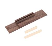 OFFSCH 5sets Ukulele Bridge Nut Saddle Replacement Parts String Ukuleles Accessories for Beginners